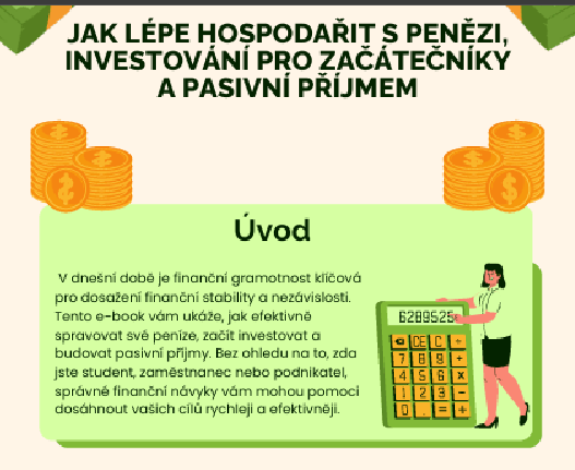  Jak lépe hospodařit s penězi – investování & pasivní příjem