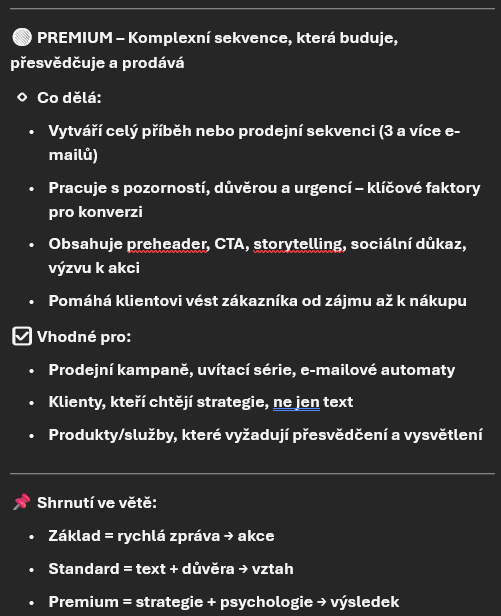 Napíšu pro vás prodejní e-mail