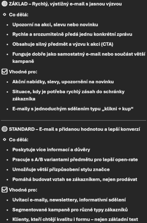 Napíšu pro vás prodejní e-mail