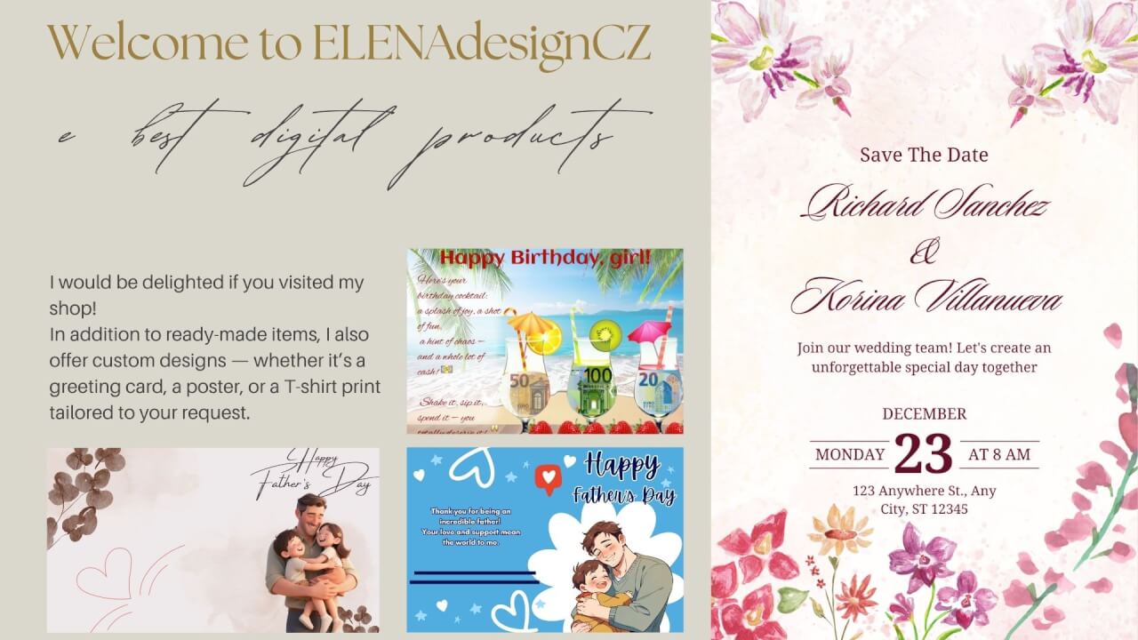 Prezentace na jakékoli téma ve formátu PDF nebo Powerpoint