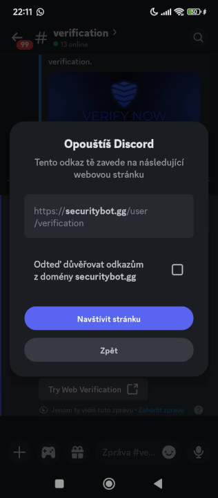 Discord na míru