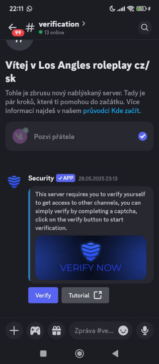 Discord na míru
