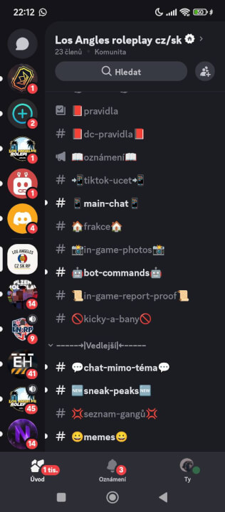 Discord na míru