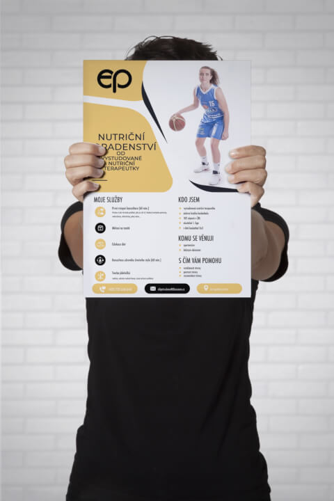 Návrh reklamních tiskovin na míru – letáky a plakáty