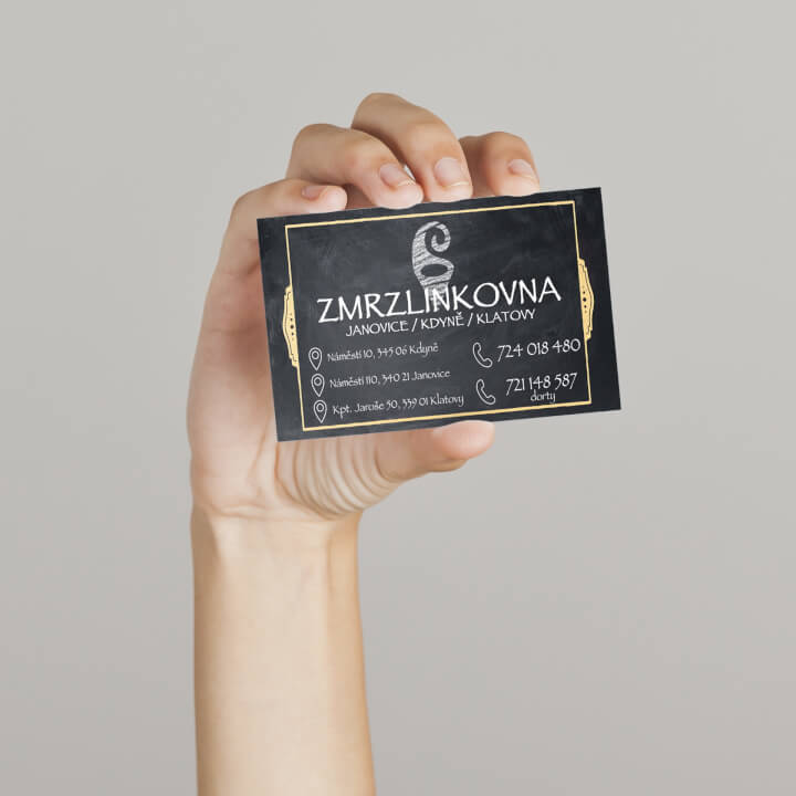 Profesionálně zpracované vizitky ve vysoké kvalitě