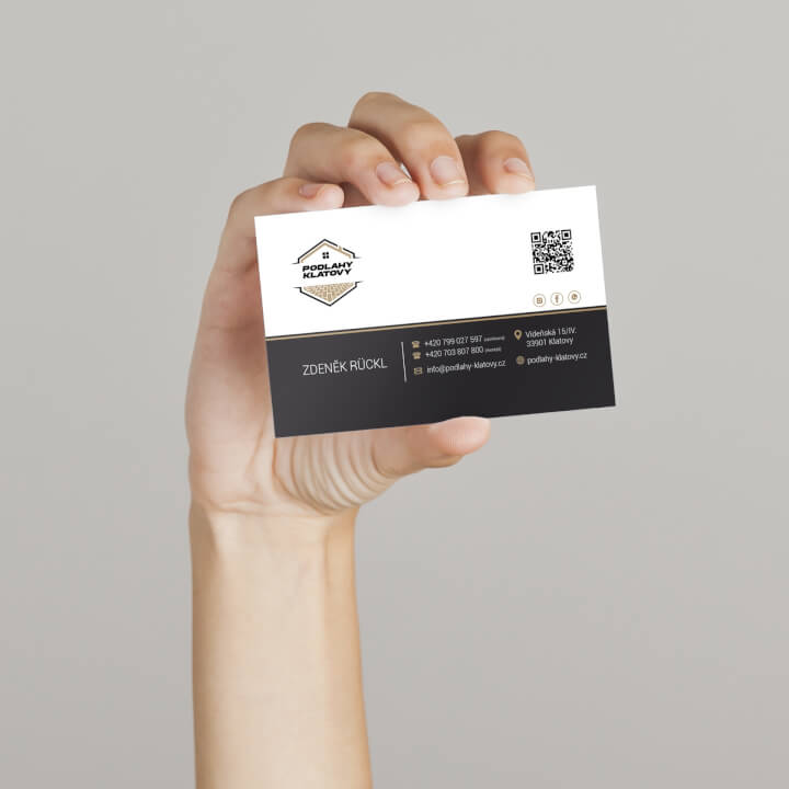 Profesionálně zpracované vizitky ve vysoké kvalitě