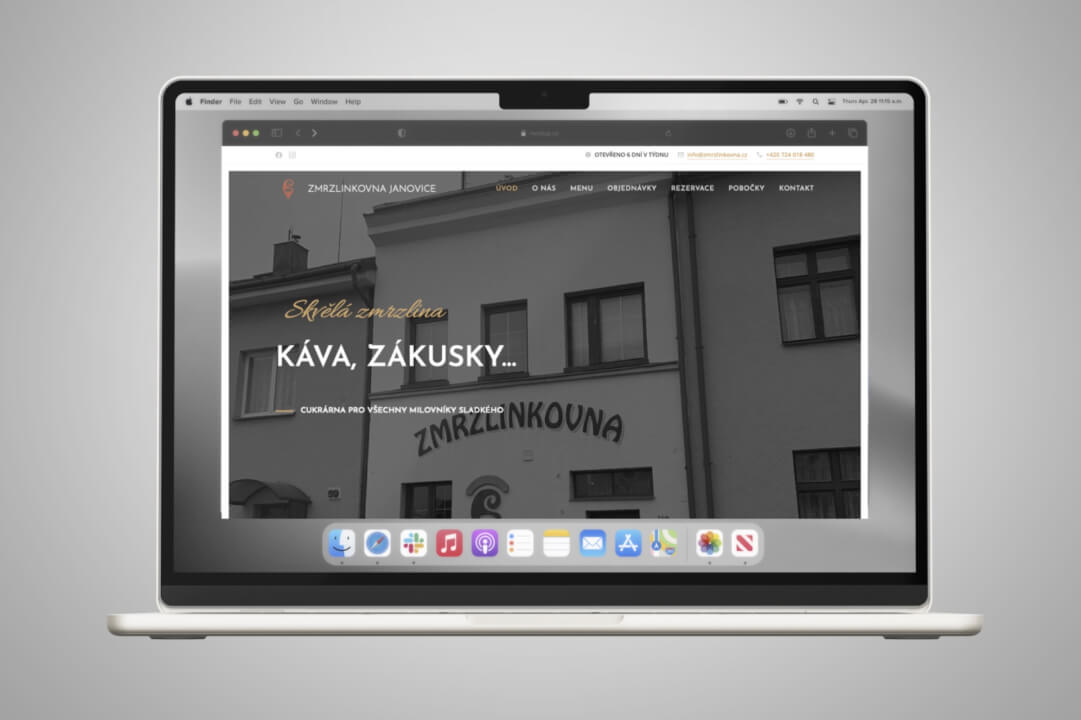 Webové stránky pro malé firmy | s možností vlastní správy