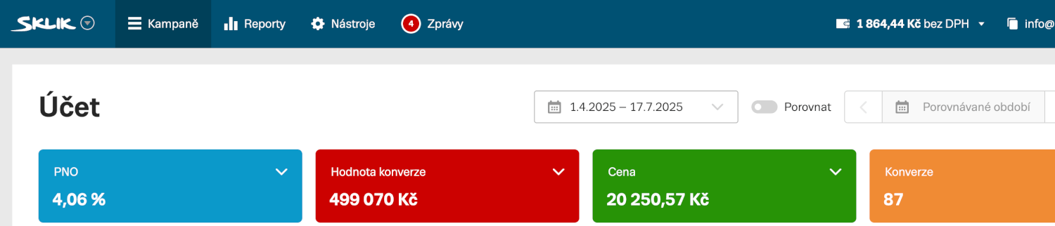 PPC založení kampaní - Google Ads/Sklik/Meta