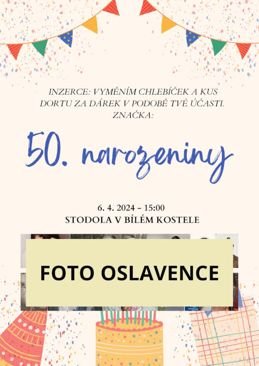 Návrh pozvánek, letáčků, vstupenek, vizitek,..