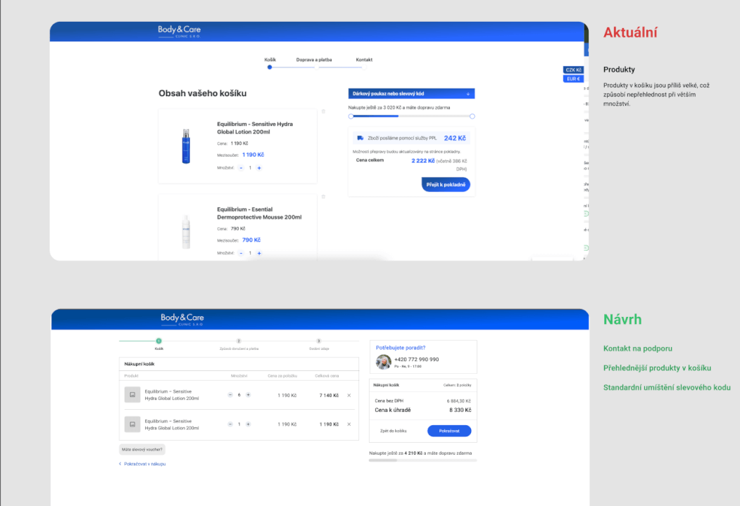 Rychlý UX audit e-shopu (30 bodů) + priority a quick-wins