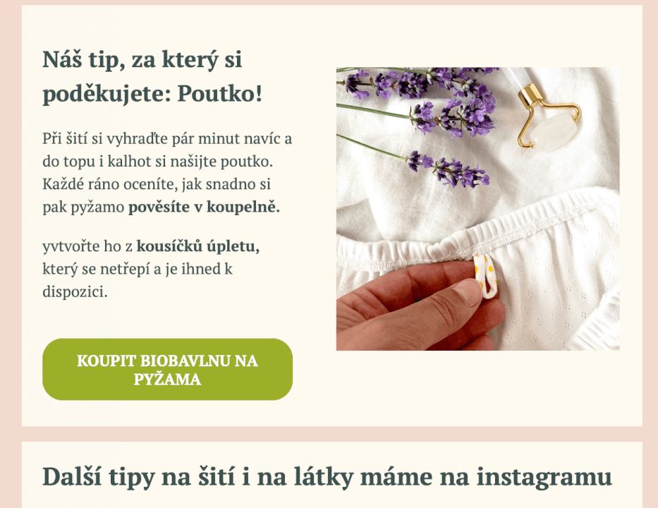 Psaní newsletterů v Ecomail