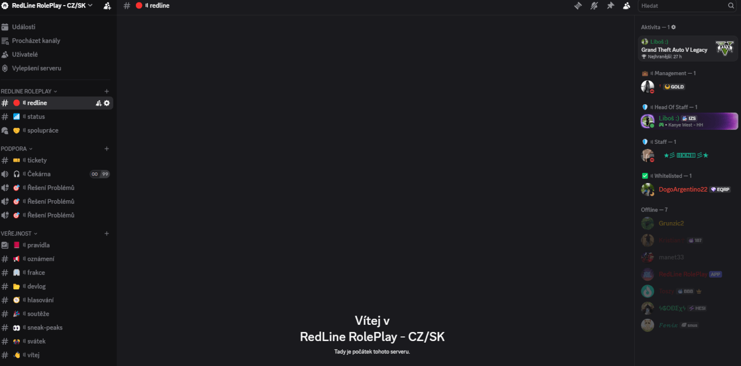 Discord Online Služby