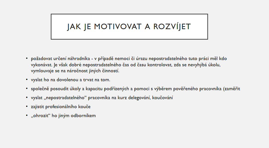 Vytvoření prezentace