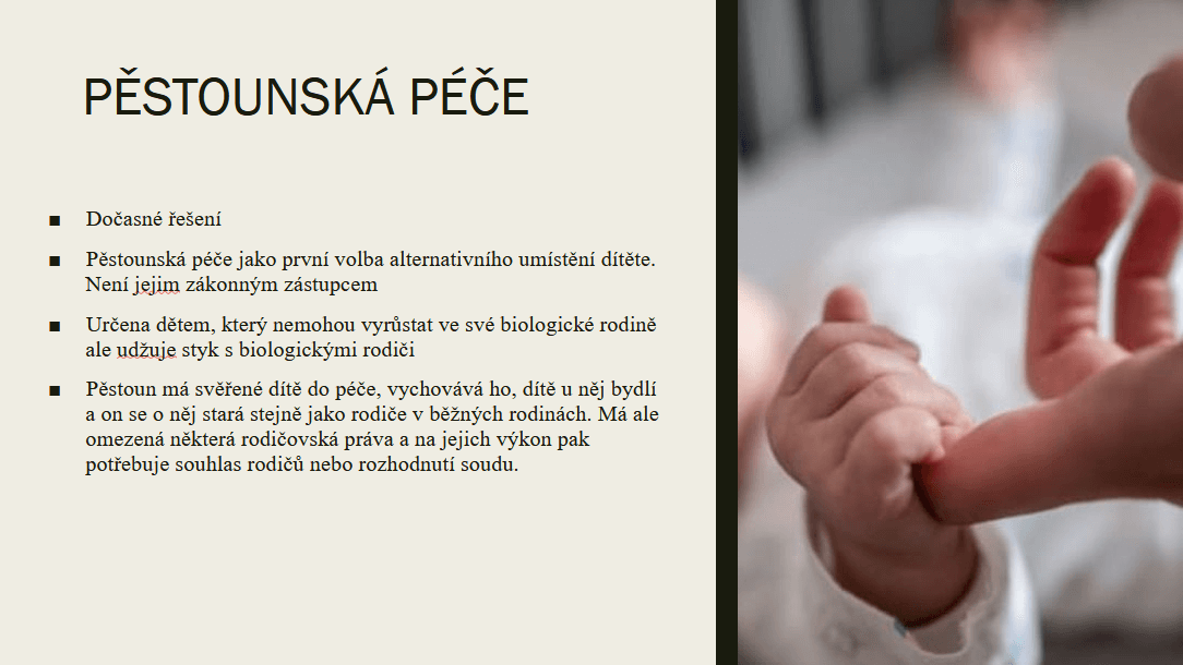 Vytvoření prezentace