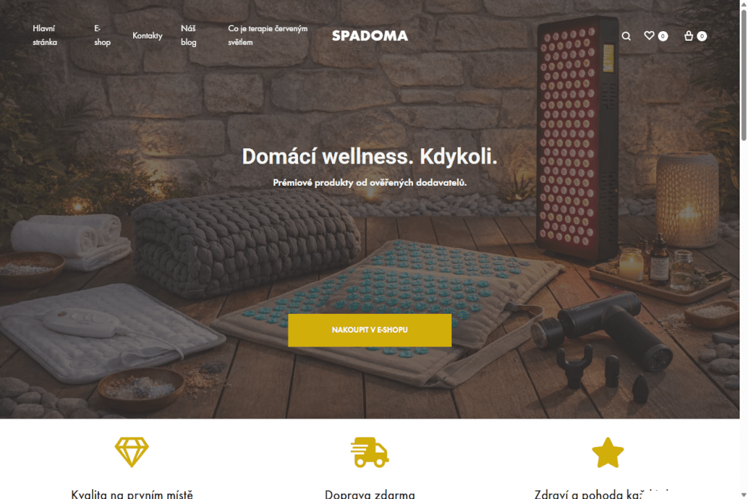 Tvorba moderního jednostránkového webu