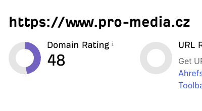 Zvýšení DR (Domain Rating) vaší webové stránky až na DR 70+