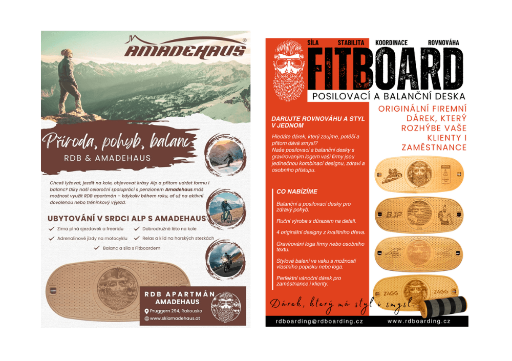 Letáky, poukázky, pozvánky a další