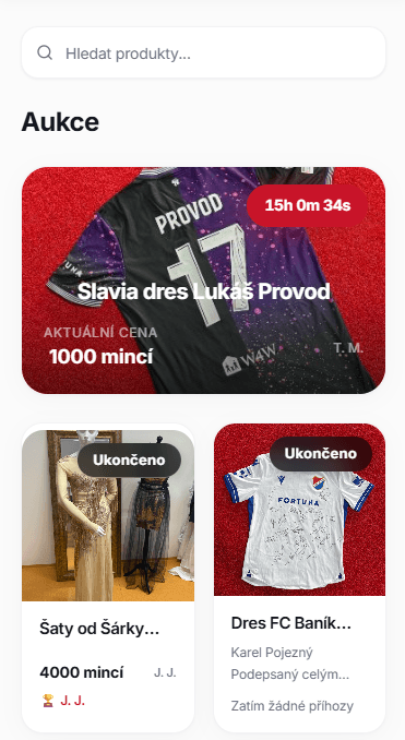 Tvorba a prodej aukčních platforem