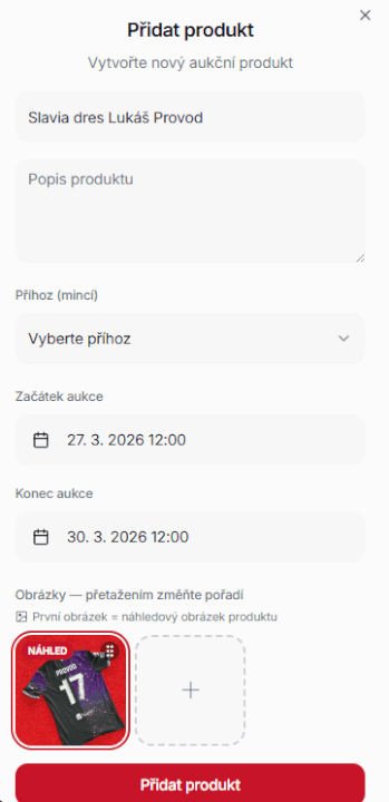 Tvorba a prodej aukčních platforem