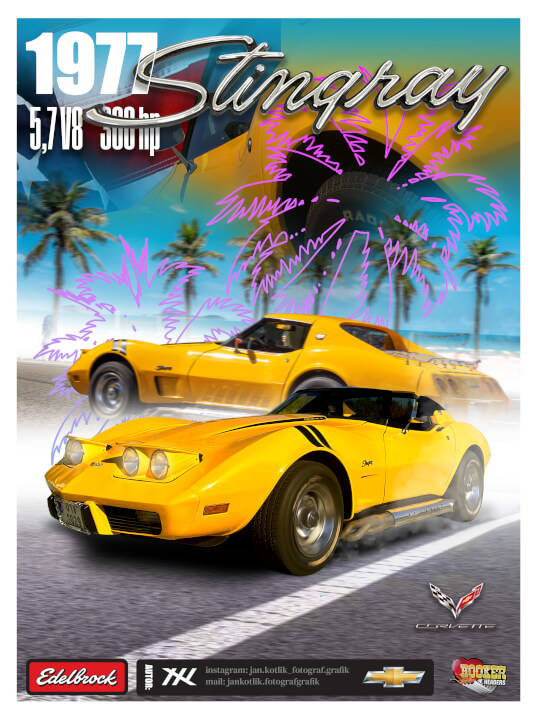 Originální plakát vašeho auta