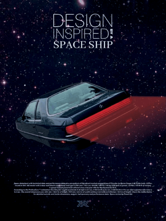 Originální plakát vašeho auta