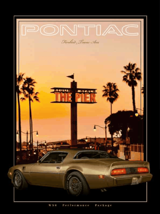 Originální plakát vašeho auta