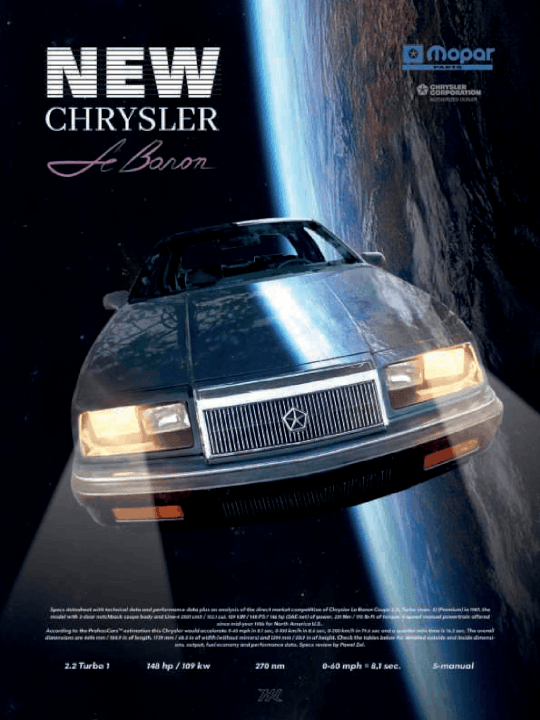 Originální plakát vašeho auta