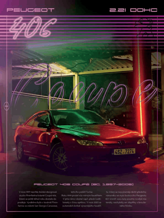 Originální plakát vašeho auta