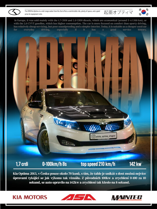 Originální plakát vašeho auta