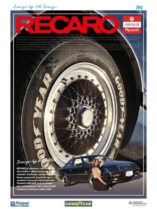 Originální plakát vašeho auta