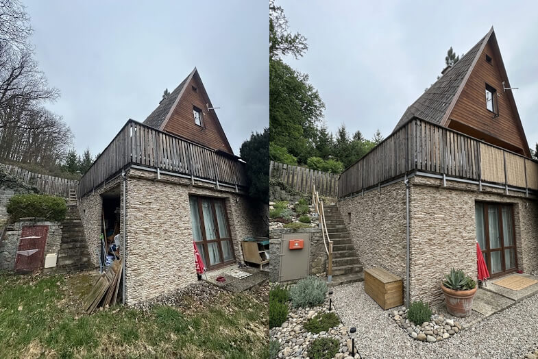 Fotorealistická proměna interiéru či exteriéru nemovitosti