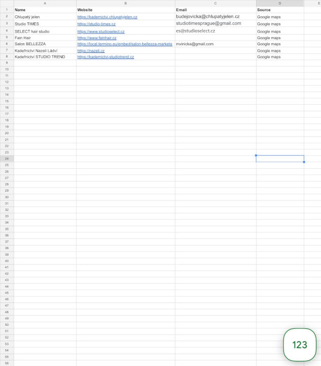 Zadám data do Excelu nebo Google Sheets rychle a přehledně