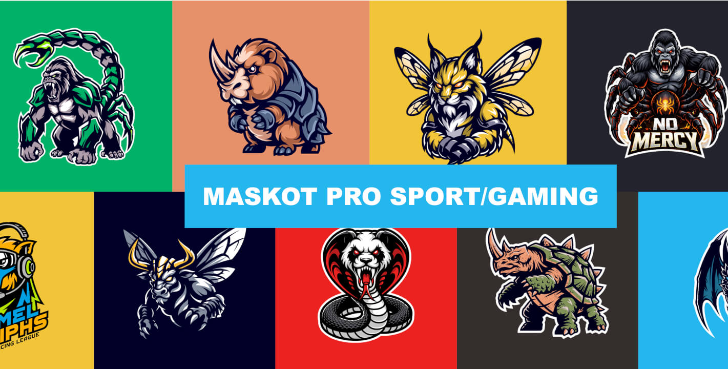 Tvorba Maskota - vhodne pro sport/gaming/teamy