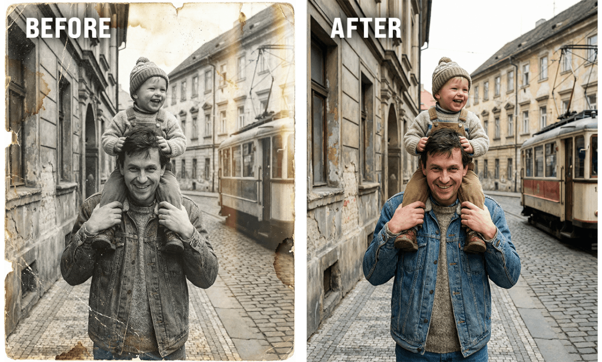 Obnovím, obarvím a vylepším vaši starou fotografii