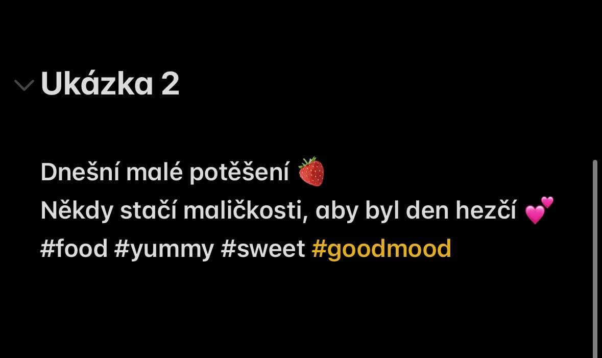 Napíšu originální popisky na Instagram rychle????