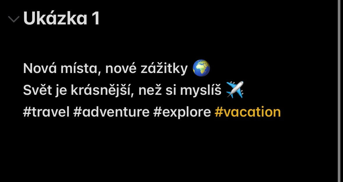 Napíšu originální popisky na Instagram rychle????