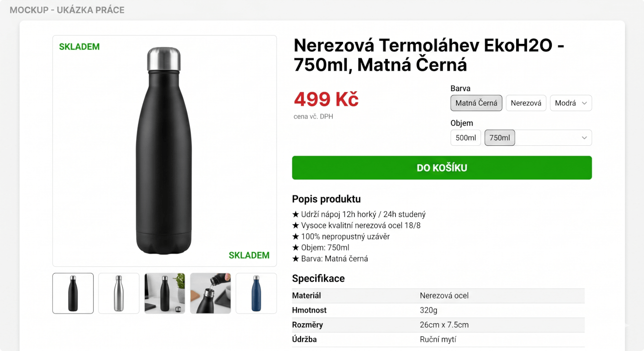 Spolehlivě vložím produkty na váš e-shop.