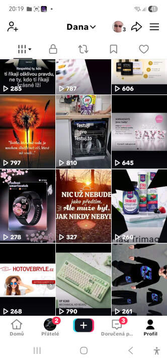 Propagace pro ženy: FB skupina (6tis.) + Pinterest (13k)