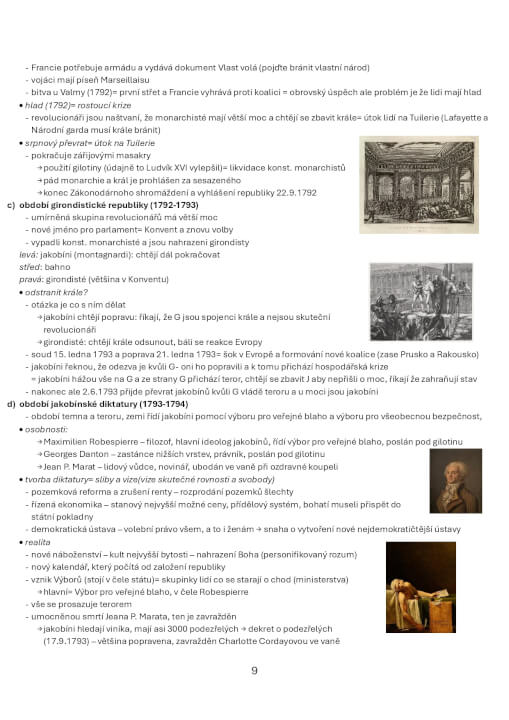 maturitní otázky do dějepisu 