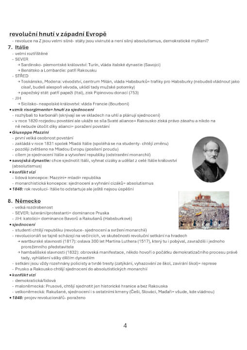 maturitní otázky do dějepisu 