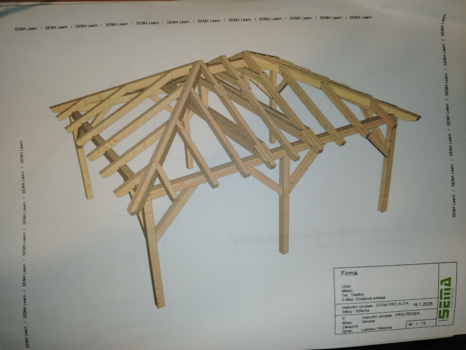 Výkresy 2d Autocad, 3d výkresy a návrhy SEMA SOFTWARE 