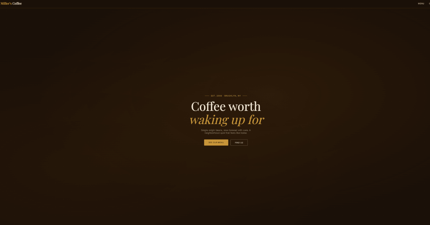 Vytvořím moderní a rychlý jednostránkový web