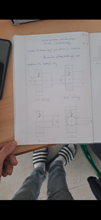 3d modelování v Inventoru a technické rýsování rukou