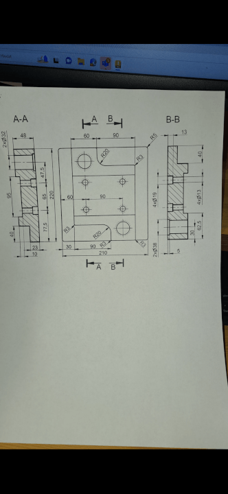 3d modelování v Inventoru a technické rýsování rukou