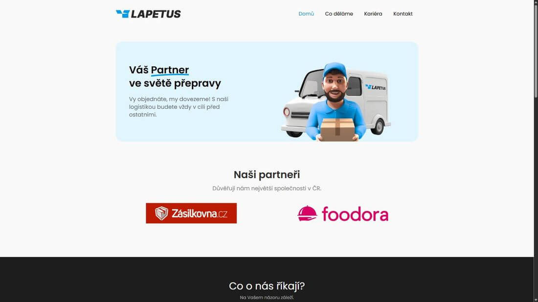 Web nebo landing page na míru ve WordPressu