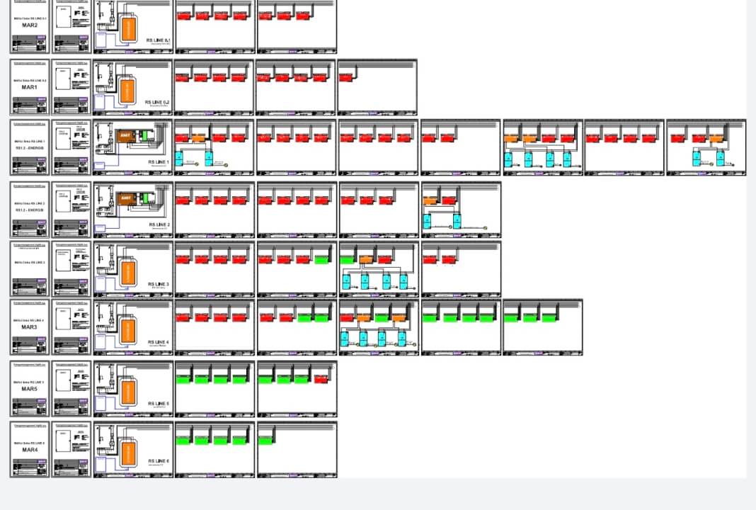 Digitalizace a vektorizace elektro výkresové dokumentace