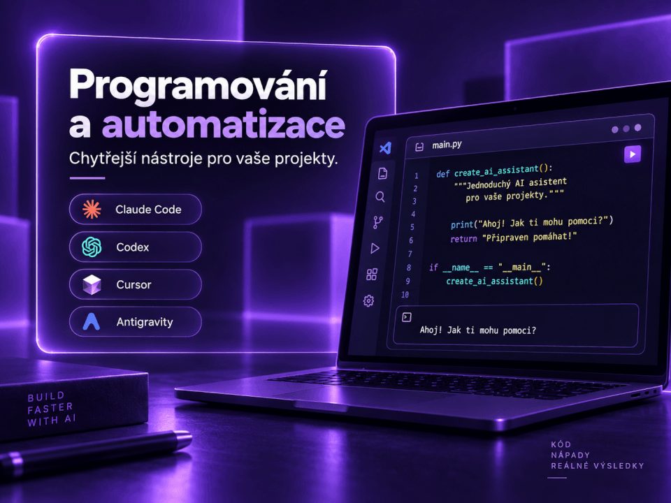 Naučím vás používat AI prakticky za 60 minut