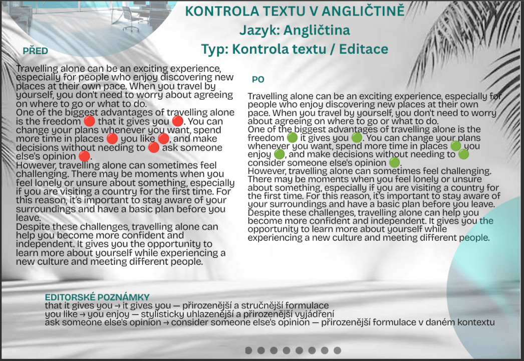 Literární překlad knih čeština ↔ angličtina