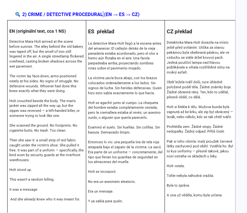 Literární překlad knih čeština ↔ angličtina