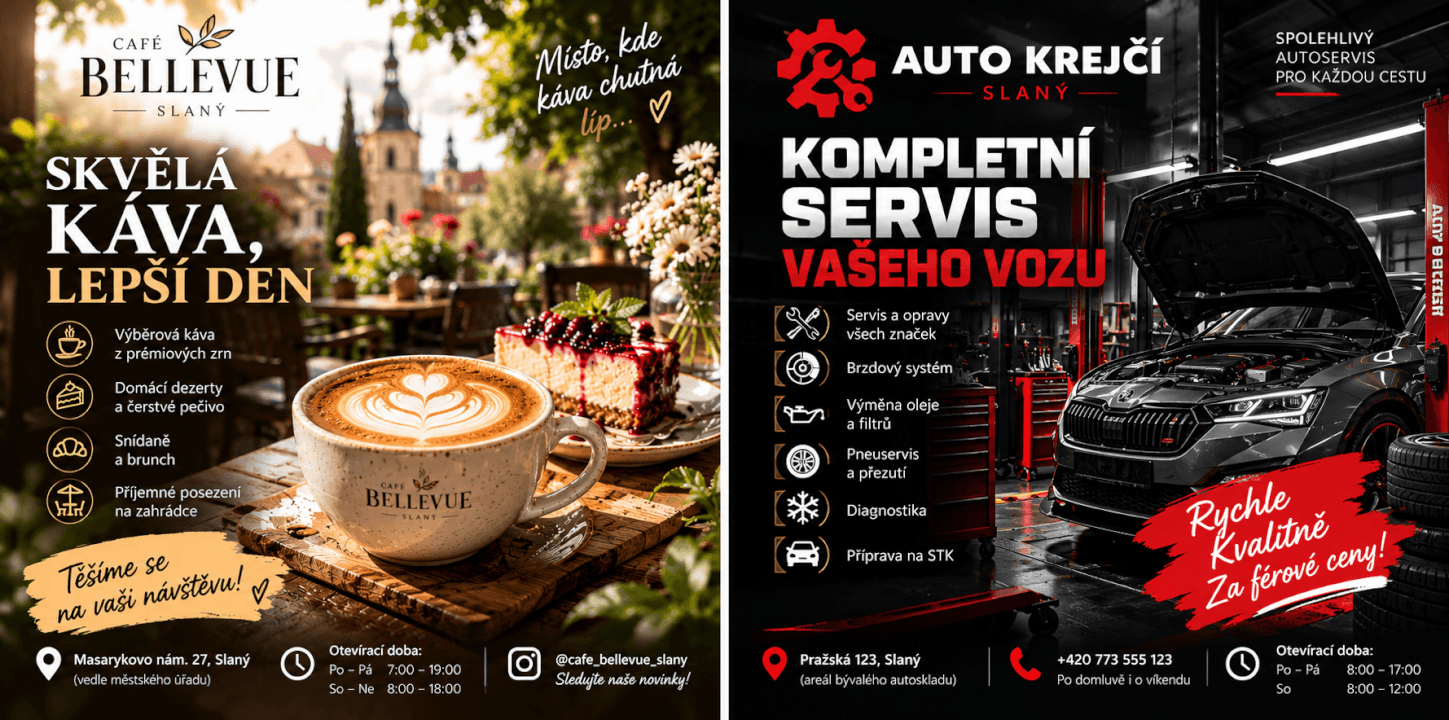 Vytvořím moderní reklamní banner pro vaši firmu